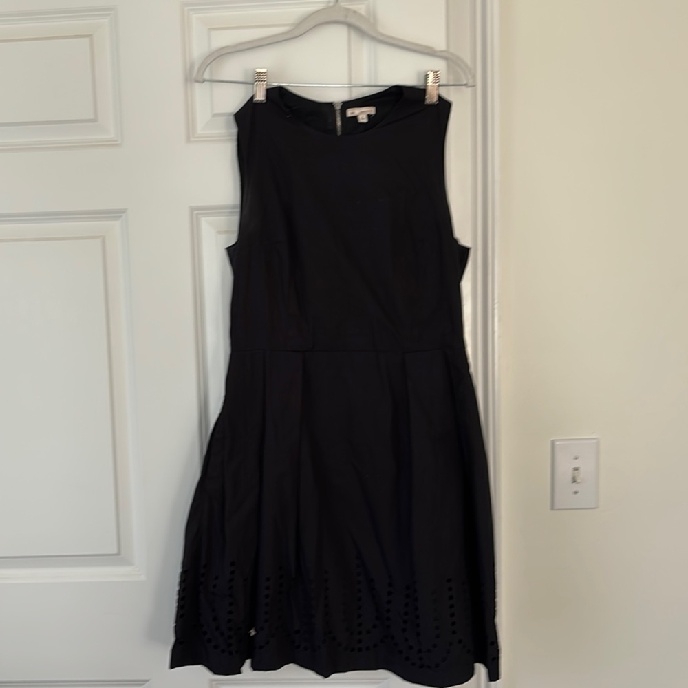 Gap Black Sleeveless Dress with eyelets